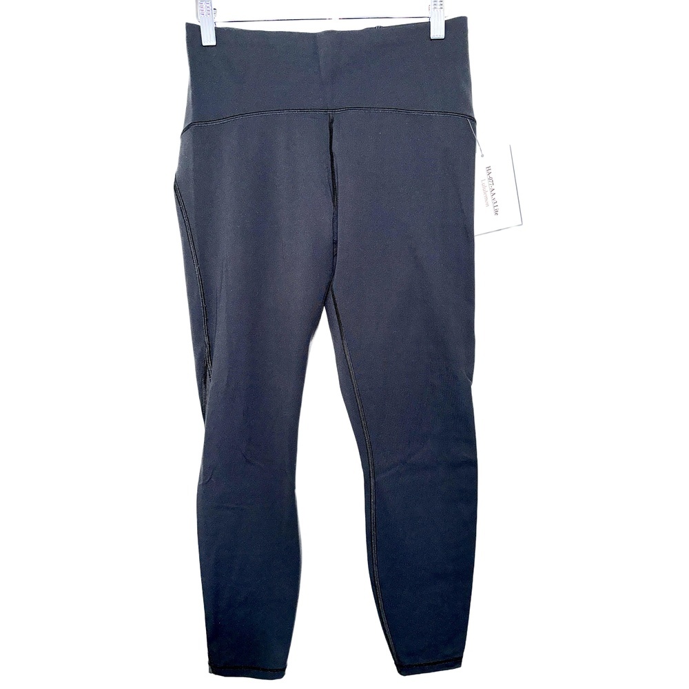 NEW Lululemon Wunder Under Leggings Black High Waisted Full Length Leggings Sz 8